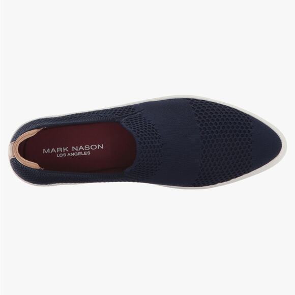 Mark Nason Los Angeles Women's Page Sneaker Navy Size 9.5 - Picture 9 of 11